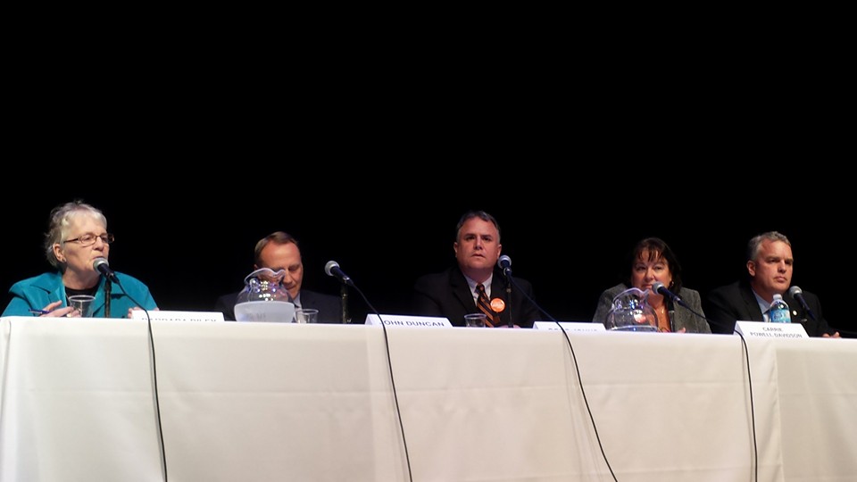 Courtenay-Alberni candidates meet in public forum