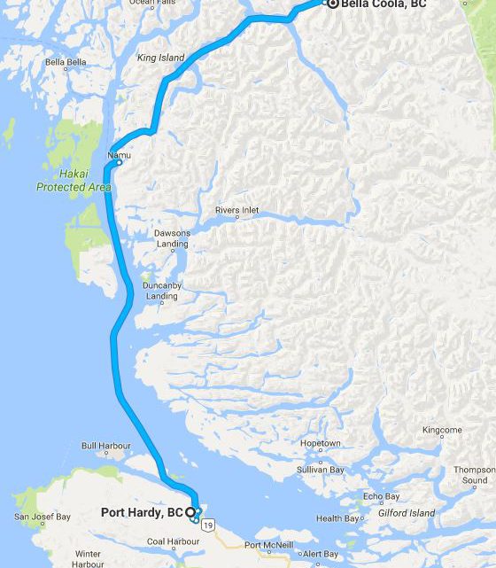 New ferry to serve Port Hardy to Bella Coola run
