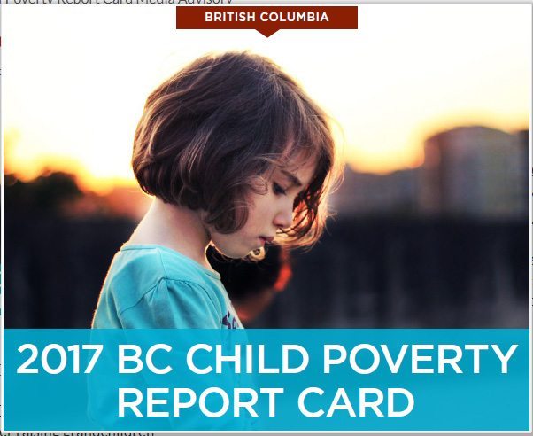 One in 4 Rural BC Kids Living in Poverty