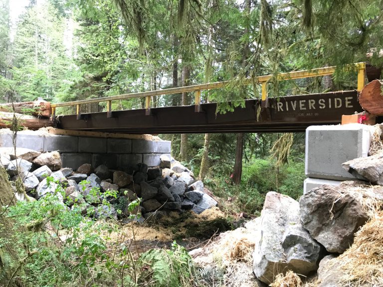 Haywire Bridge work to be completed by Wednesday