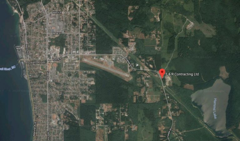 Powell River tremors due to gravel pit blasting: RCMP