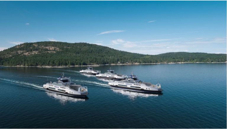 New hybrid electric ferries leave Europe, head for Powell River