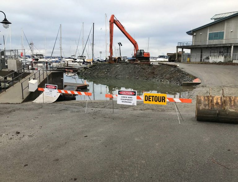 North Harbour boat ramp closed