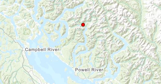 Daniels River wildfire considered out of control