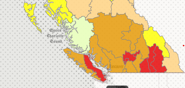Provincial drought, water-scarcity conditions continue