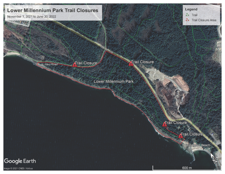 Trail closures imminent as wastewater treatment plant enters new construction phase