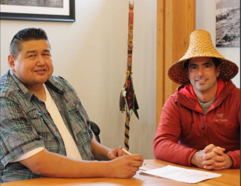 Tla’amin Nation, BC government sign forestry deal