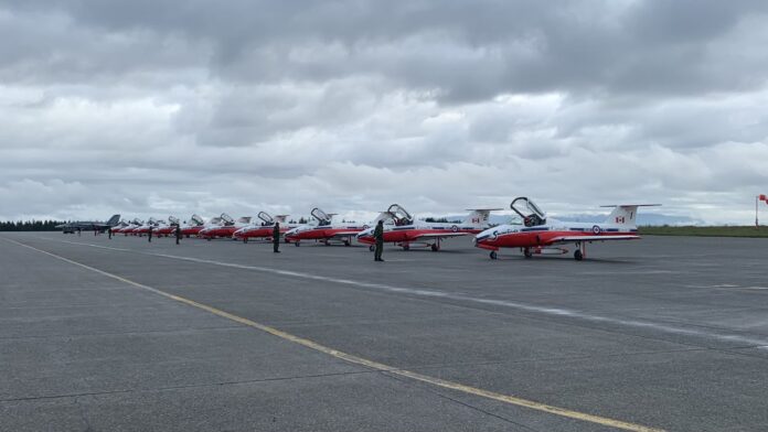 Snowbirds grounded following accident in Fort St. John