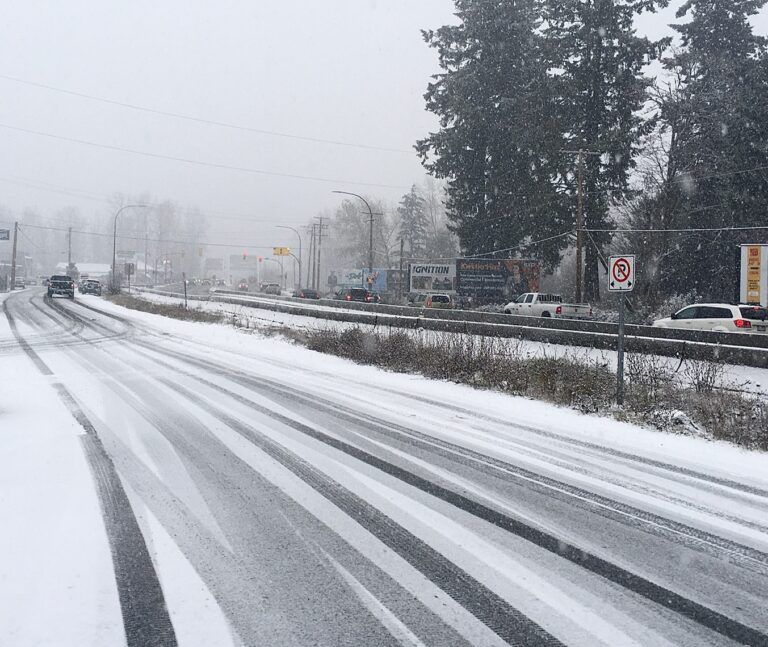 Snow and Freezing Rain Tomorrow, Warmer Temperatures and Rain on Christmas Eve