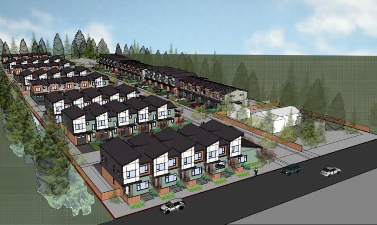 Townhouse complex development permit under scrutiny Thursday night